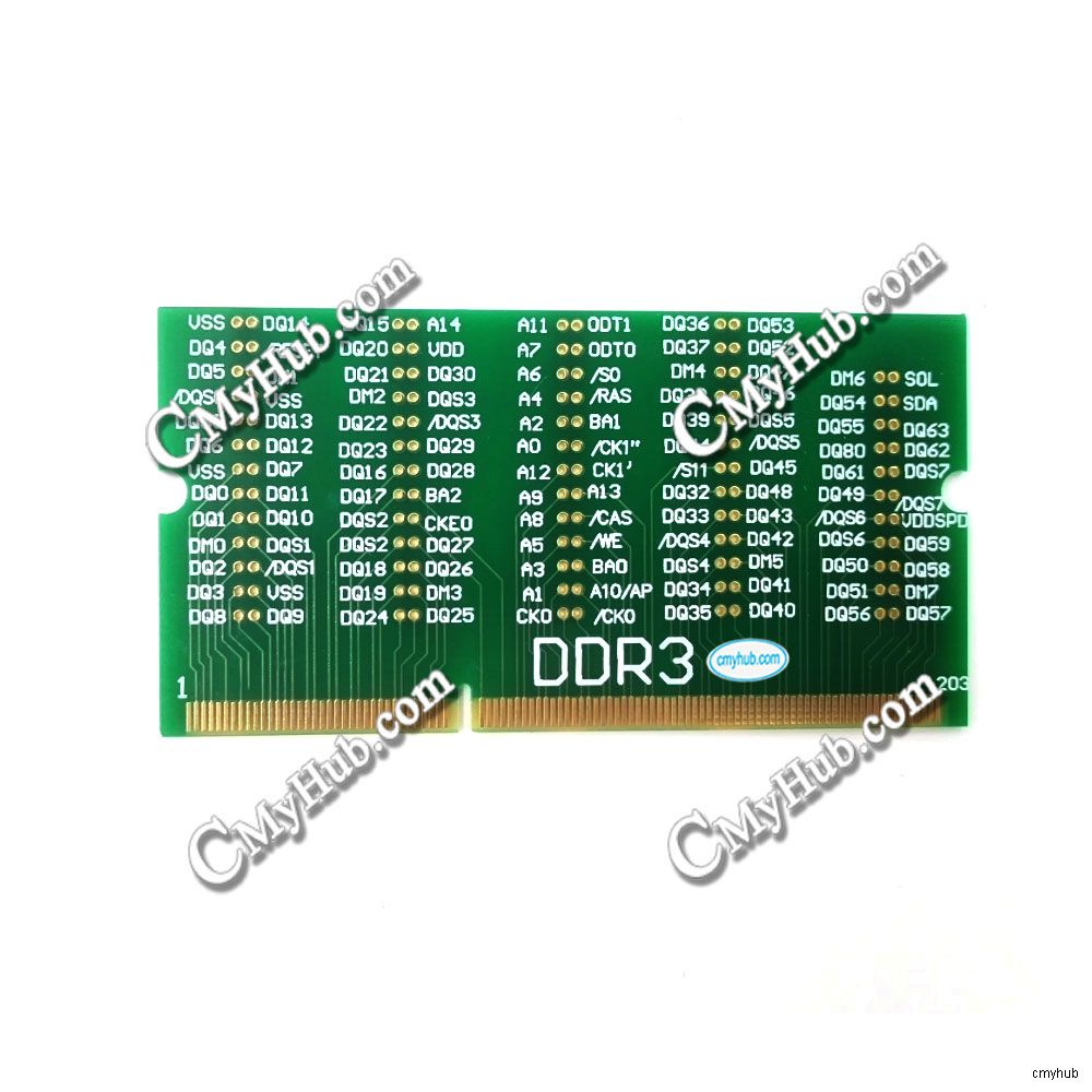 Repair Laptop Mainboard DDR3 RAM Memory Socket FALSE Diagnostic Analyzer Dummy Fake Load Tester Card