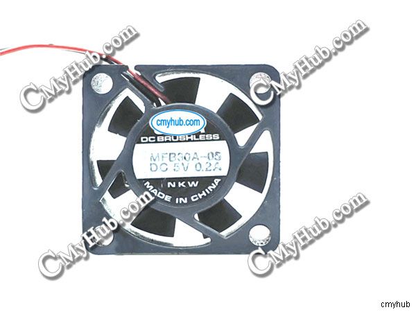 Fujitsu LifeBook C342 SEPA MFB30A-05 3012 30x30x12mm DC5V 0.2A 2Wire 2Pin connector Cooling Fan