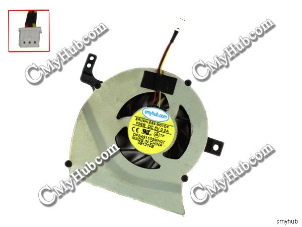 Toshiba Satellite L630 Series DFS491105MH0T F96B DC5V 0.5A 3Wire 3Pin connector Cooling Fan