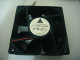 Delta Electronics WFB1212HE DC12V 0.60A 12038 12CM 120mm 120x120x38mm 2Pin 2Wire Cooling Fan