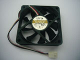 AVC F7015B12UX DC12V 0.40A 7015 7CM 70mm 70x70x15mm 3Pin 3Wire Cooling Fan