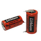 Sanyo CR17335 Battery Size 2/3A 3V Lithium Battery with Solder Tabs