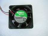 Nidec M34313-16 Server Square 60x60x25mm DC24V 0.16Amp 4Wire 4Pin Connector Cooling Fan