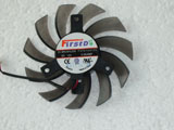 New Firstd FD7010H12S DC12V 0.35A 7010 7CM 70mm 70x70x10mm 2Pin 2Wire Graphics Card Cooling Fan