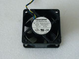 Foxconn PV602512ESPF DC12V 0.35A 6025 6CM 60mm 60X60X25mm 4Wire Cooling Fan