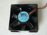 Nidec D08A 12PU DC12V 0.18A 8025 8CM 80mm 80X80X25mm 3Pin 3Wire Cooling Fan