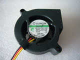 SUNON GB1205PKV1 8AY B2079.R.GN DC12V 1.4W 5020 5CM 50mm 50X50X20mm 3Pin 3Wire Cooling Fan