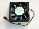 Protechnic MGT7012YR O20 DC12V 0.43A 7020 7CM 70mm 70x70x20mm 3Pin 3Wire Cooling Fan