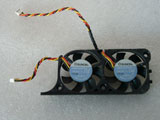 Dell Inspiron 8200 GM0503PEB1-8 06F858 DC5V 0.6W 3Wire 3Pin connector Cooling Fan