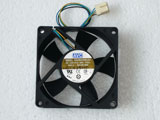 AVC DA08020B12U P001 DC12V 0.46A 8020 8CM 80mm 80X80X20mm 4Pin 4Wire Cooling Fan