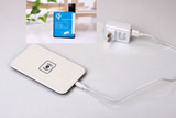 QI Wireless Charger Charging Pad + Receiver Samsung Galaxy S4 I9500