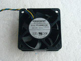 Foxconn PVA060G12H -P04-AE DC12V 0.35A 6025 6CM 60mm 60x60x25mm 4Pin 4Wire Cooling Fan