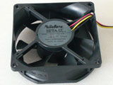 Nidec D08A 12BL DC12V 0.06A 8025 8CM 80mm 80X80X25mm 3Pin 3Wire Cooling  Fan