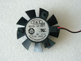 T&T 6015L12F DC12V 0.15A 6015 6CM 60mm 60X60X15mm 2Pin 2Wire Graphics Cooling Fan