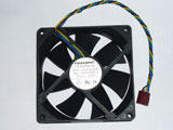 Foxconn PV902512PSPF 0E DC12V 9225 9CM 92mm 92x92x25mm 4Pin 4Wire Cooling Fan