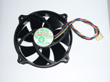 Protechnic MGT9212YR W25 DC12V 0.41A 9525 9CM 95mm 95x95x25mm 4Pin 4Wire Cooling Fan