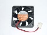 SUNON KD1205PHS2 H DC12V 1.0W 5015 5CM 50mm 50x50x15mm 2Pin 2Wire Cooling Fan