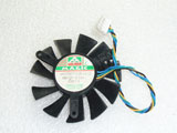 Protechnic MGT6012XR W10 DC12V 0.23A 5510 5CM 55mm 55X55X10mm 4Pin 4Wire Graphics Cooling Fan