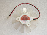 Others Brand Ruikang RK 6010B DC12V 0.14A 5511 5CM 55mm 55X55X11mm 2Pin 2Wire Graphics Cooling Fan