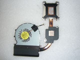 HP ProBook 455 G1 DFS531005MC0T 60.4ZA01.001 DC5V 0.5A 4Wire 4Pin with Heatsink Cooling Fan