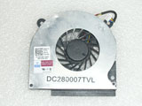 Dell Latitude E6410 04H1RR 4H1RR DC280007TVL  DC5V 0.3A 4Wire 4Pin Cooling Fan