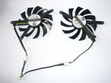 Power Logic PLD08010S12HH DC12V 0.35A 7310 7CM 73mm 73x73x10mm 4Pin 7Wire Graphics Cooling Fan