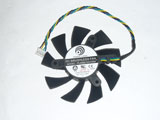 Power Logic PLA08015S12HH DC12V 0.35A 7515 7CM 75mm 75x75x15mm 4Pin 4Wire Graphics Cooling Fan