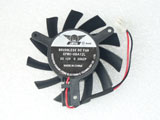 Others Brand Dongweifeng EFAH 06A12M DC12V 0.17A 5510 5CM 55mm 55X55X10mm Graphics Cooling Fan