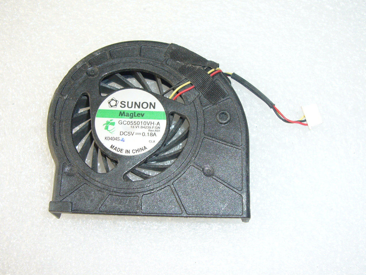 Lenovo Thinkpad X201 Tablet GC055010VH-A 13.V1.B4239.F.GN 3Wire 4Pin Series Cooling Fan