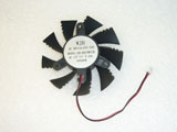 ID-Cooling WJH ND-8015M12B DC12V 0.25A 75x75x15mm 75mm 8015 8CM 2Pin Video Display Graphics Card Cooling Fan