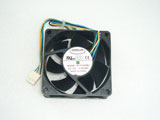 EVERFLOW R127025BU DC12V 0.40A 7025 7CM 70MM 70X70X25MM 4pin Cooling Fan