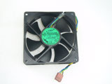 ADDA AD0912UX-A7BGL ZD1 DC12V 0.50A 9025 9CM 90MM 90X90X25MM 4pin Cooling Fan