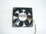 SANYO DENKI 9A0812H409 DC12V 0.13A 8025 8cm 80mm 80x80x25mm 3pin Cooling Fan