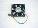 SUNON MF80201VX-Q010-S99 DC12V 3.84W 8020 8cm 80mm 80x80x20mm 5pin Cooling Fan