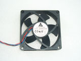 DELTA AFB0812HD 5J75 DC12V 0.27A 8020 8CM 80MM 80X80X20MM 3pin Cooling Fan