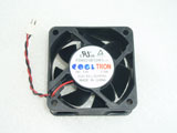 COOL TRON FD6025B12W3 71 DC12V 1.2W 6025 6CM 60MM 60X60X25MM 2pin Cooling Fan
