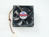 AVC DA08025R12UPFSR DC12V 0.7A 8025 8CM 80MM 80X80X25MM 4pin Cooling Fan