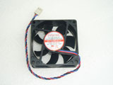 EVERCOOL EC7025H12CA DC12V 0.25A 3.0W 7025 7CM 70MM 70X70X25MM 3pin Cooling Fan