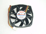 SDS D7017S DC12V 0.2A 7018 7CM 70MM 70X70X18MM 3pin Cooling Fan