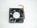 Protechnic MGT6012UB 025 DC12V 0.35A 6025 6CM 60MM 60X60X25MM 3pin Cooling Fan