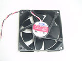 AVC DL08025R12U S12 DC12V 0.50A 8025 8CM 80MM 80X80X25MM 3pin Cooling Fan