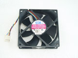 AVC DS08025R12U P195 DC12V 0.70A 8025 8CM 80MM 80X80X25MM 4pin Cooling Fan