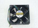 AVC DS08025B12UP019 DC12V 0.7A 8025 8CM 80MM 80X80X25MM 4pin Cooling Fan