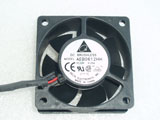 DELTA AFB0612HH DC12V 0.25A 6025 6CM 60MM 60X60X25MM 2pin Cooling Fan