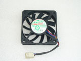 Protechnic MGT6012HB A10 DC12V 0.17A 6010 6CM 60MM 60X60X10MM 3pin Cooling Fan
