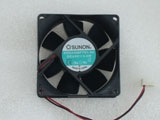 SUNON KDE2408PTS1 6A DC24V 3.4W 8025 8CM 80MM 80X80X25MM 2pin Cooling Fan