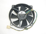 BRUSHLESS DC FAN EFB-09E12H-P DC12V 0.32A 9525 95X95X25MM 4pin Cooling Fan