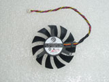 POWER LOGIC PLD06010S12H DC12V 0.30A 5510 5CM 55mm 4Pin 4Wire Graphics Cooling Fan