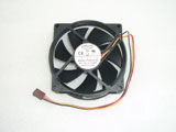 EVERFLOW F128025DM DC12V 0.14AMP 9025 90X90X25MM 3pin Cooling Fan