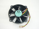 DT1209LBHT DC12V 0.18A 9525 95X95X25MM 4pin Cooling Fan